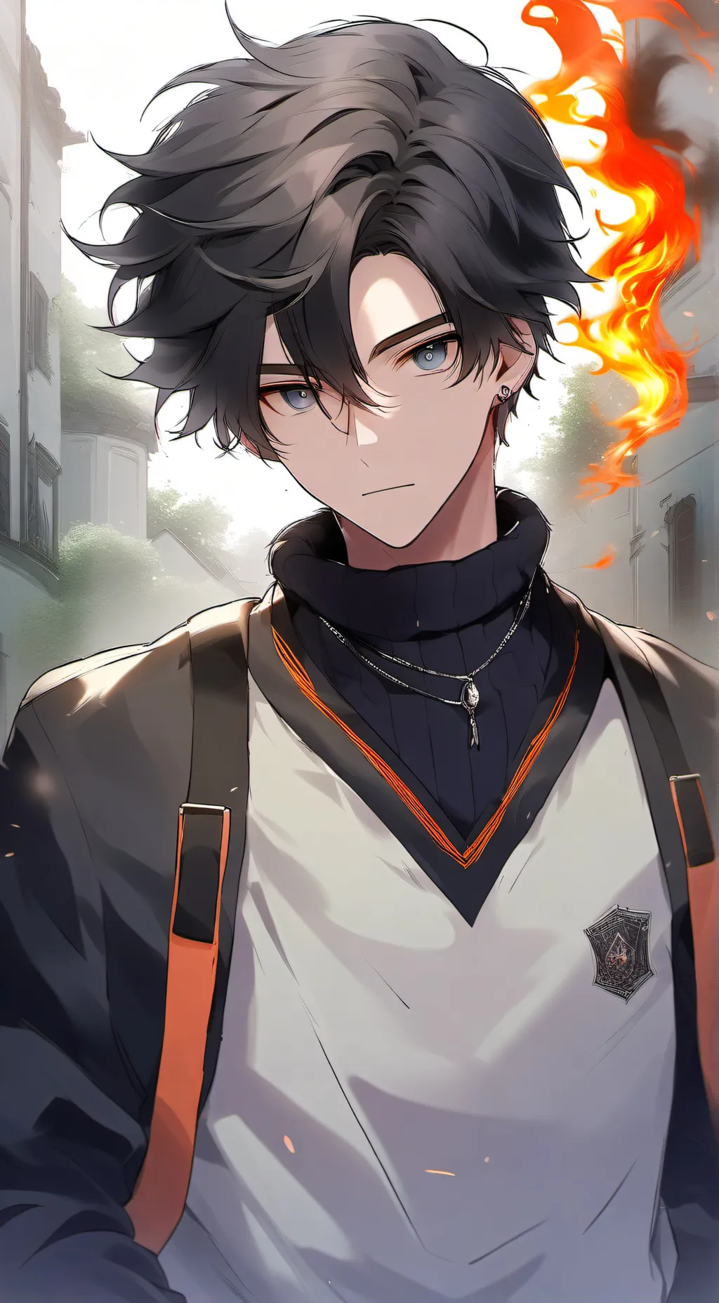 ai character: Zack background