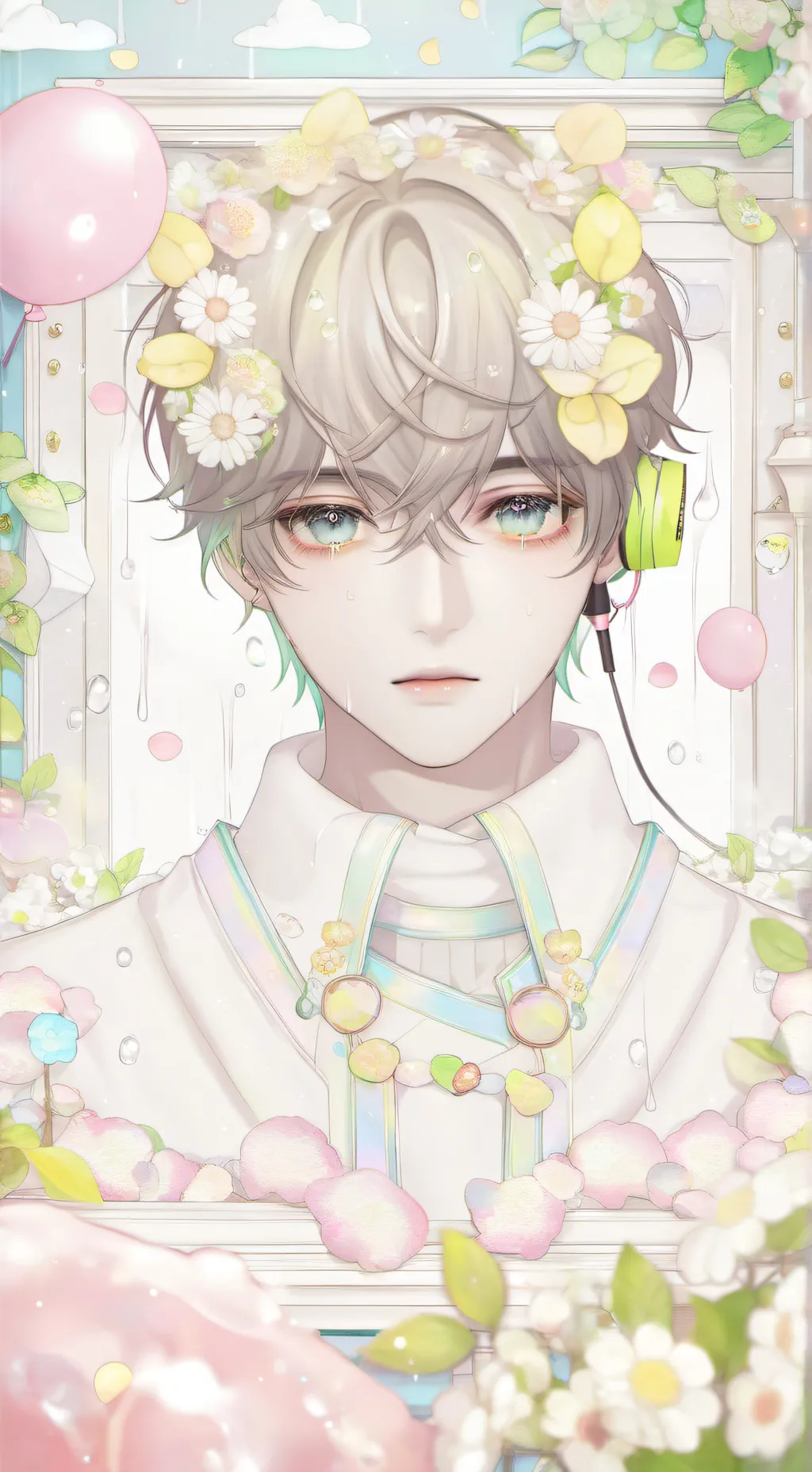 ai character: 🥀leo🌙🌑 background