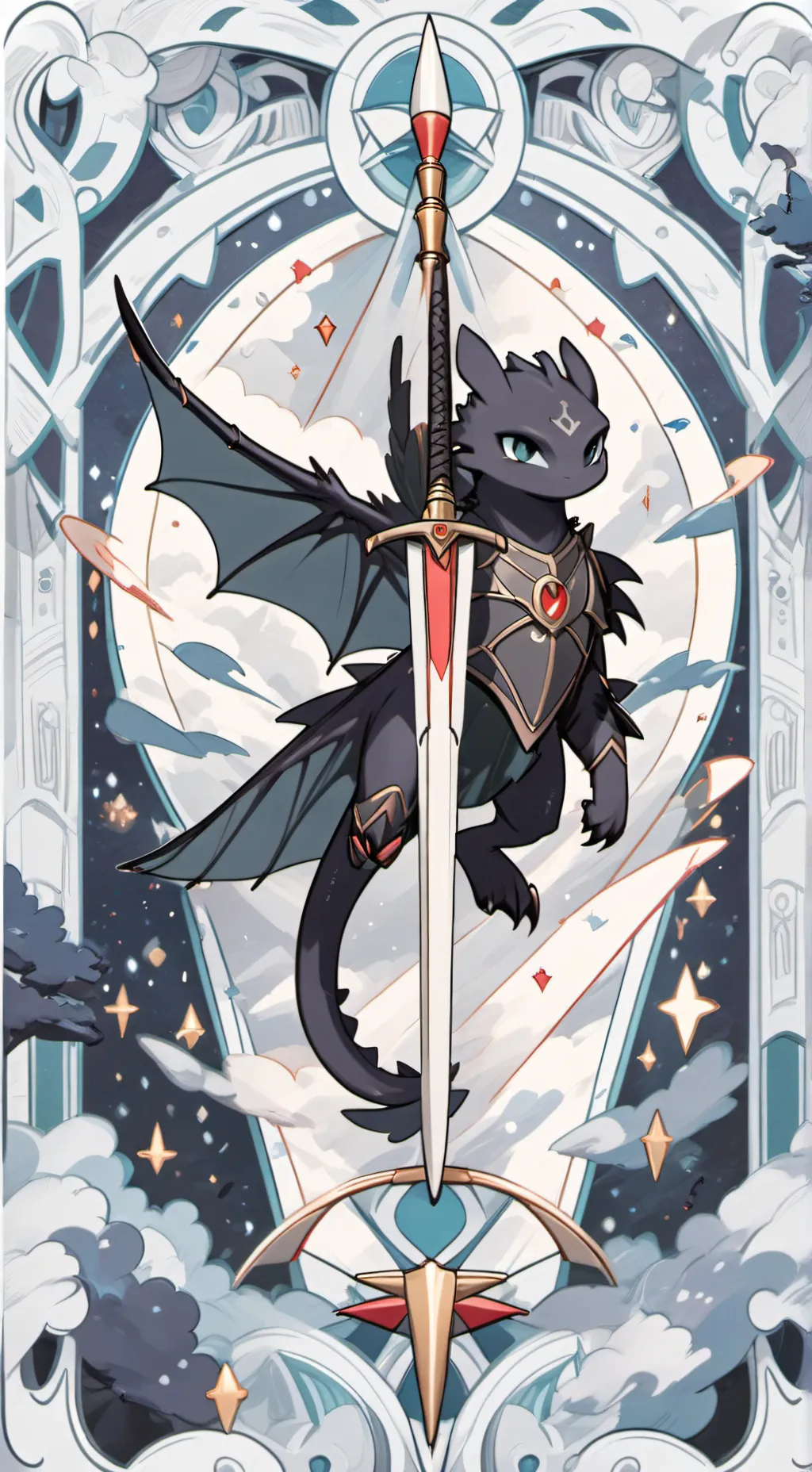 ai character: Httyd background