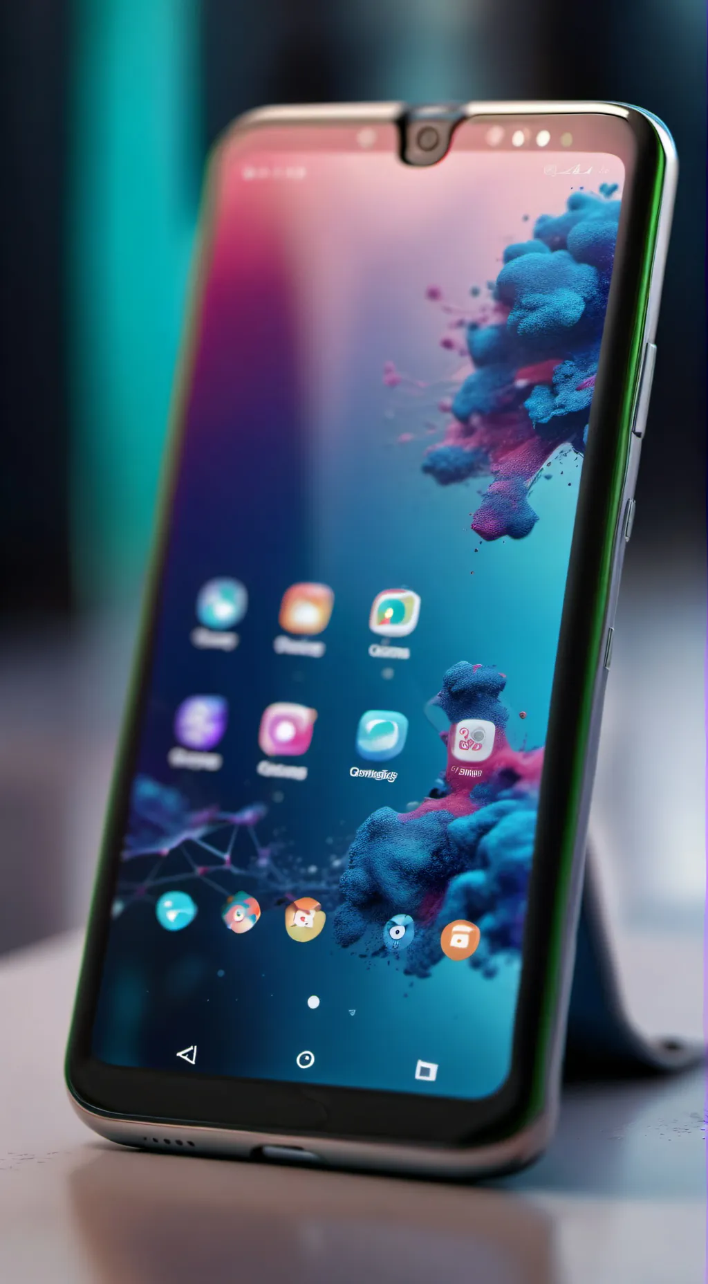 ai character: Samsung Galaxy S25 background