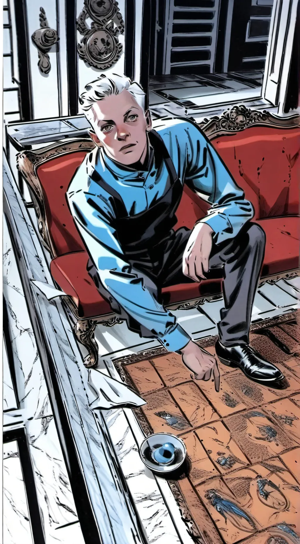 ai character: BLmao background