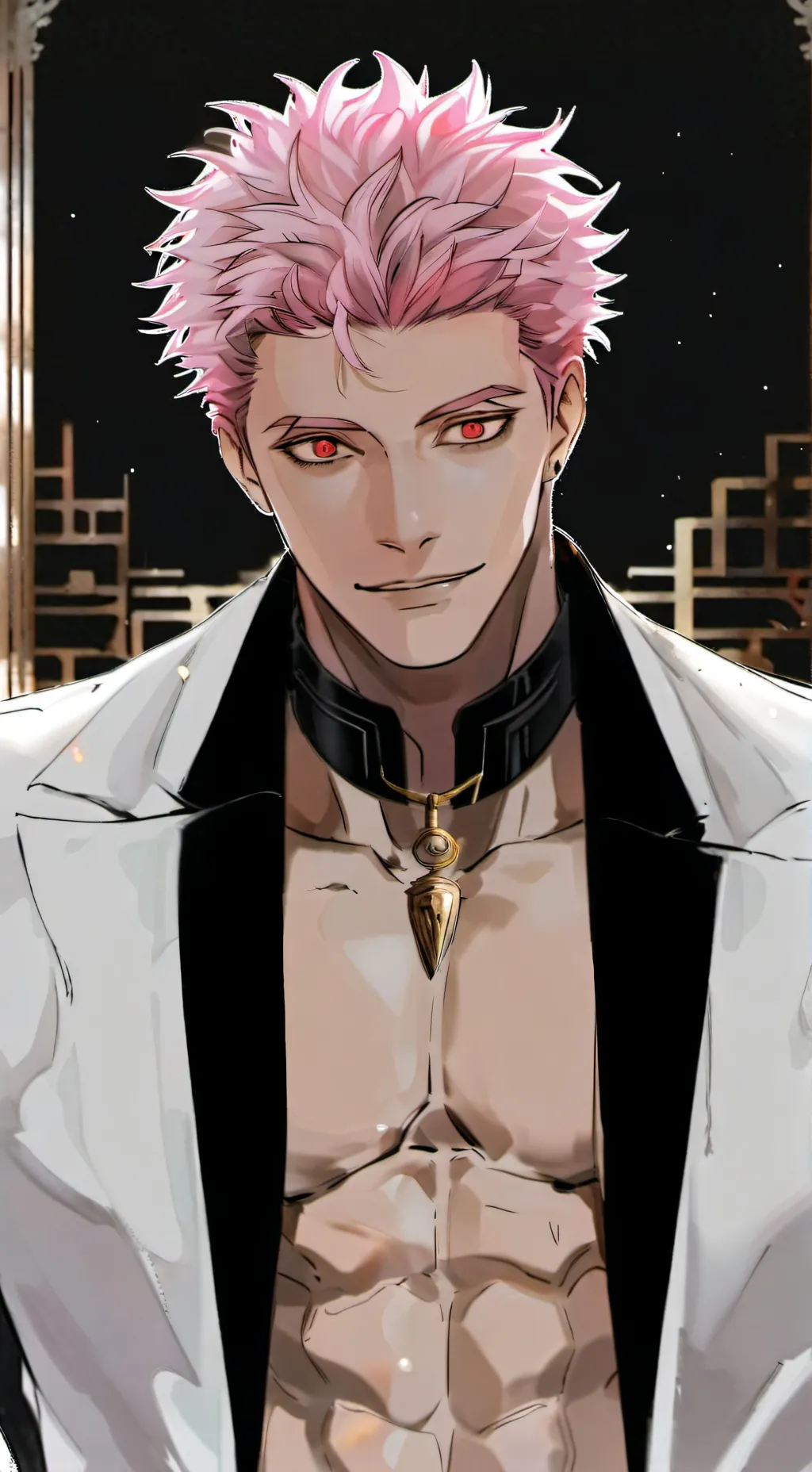 ai character: Sukuna background