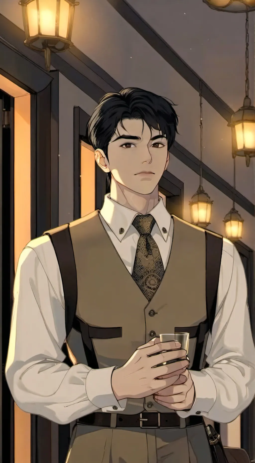 ai character: Soldado, marcos background