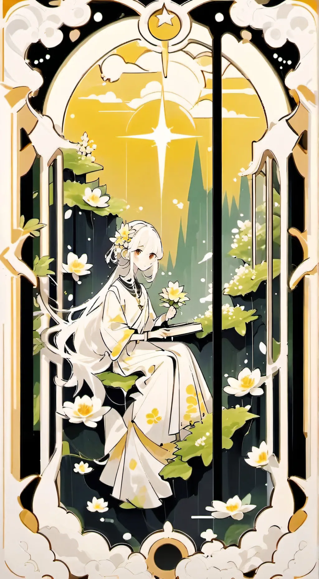 ai character: yeni background