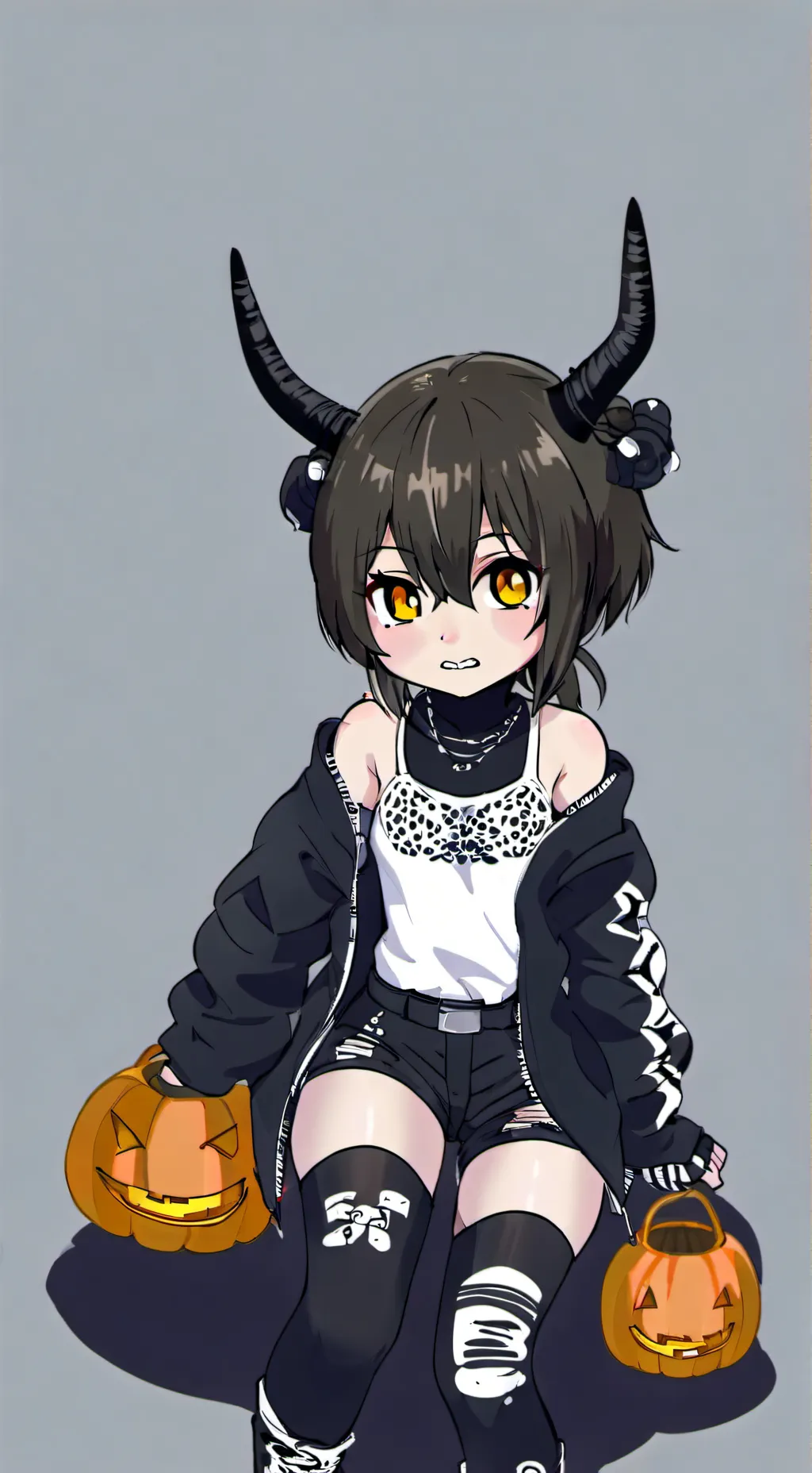 ai character: HH(with my oc) background