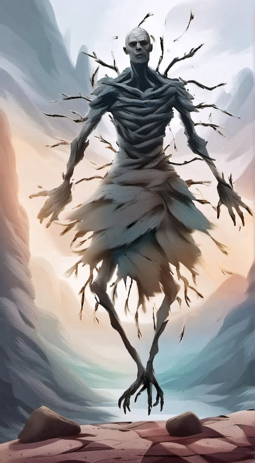 ai character: The Serverblight background