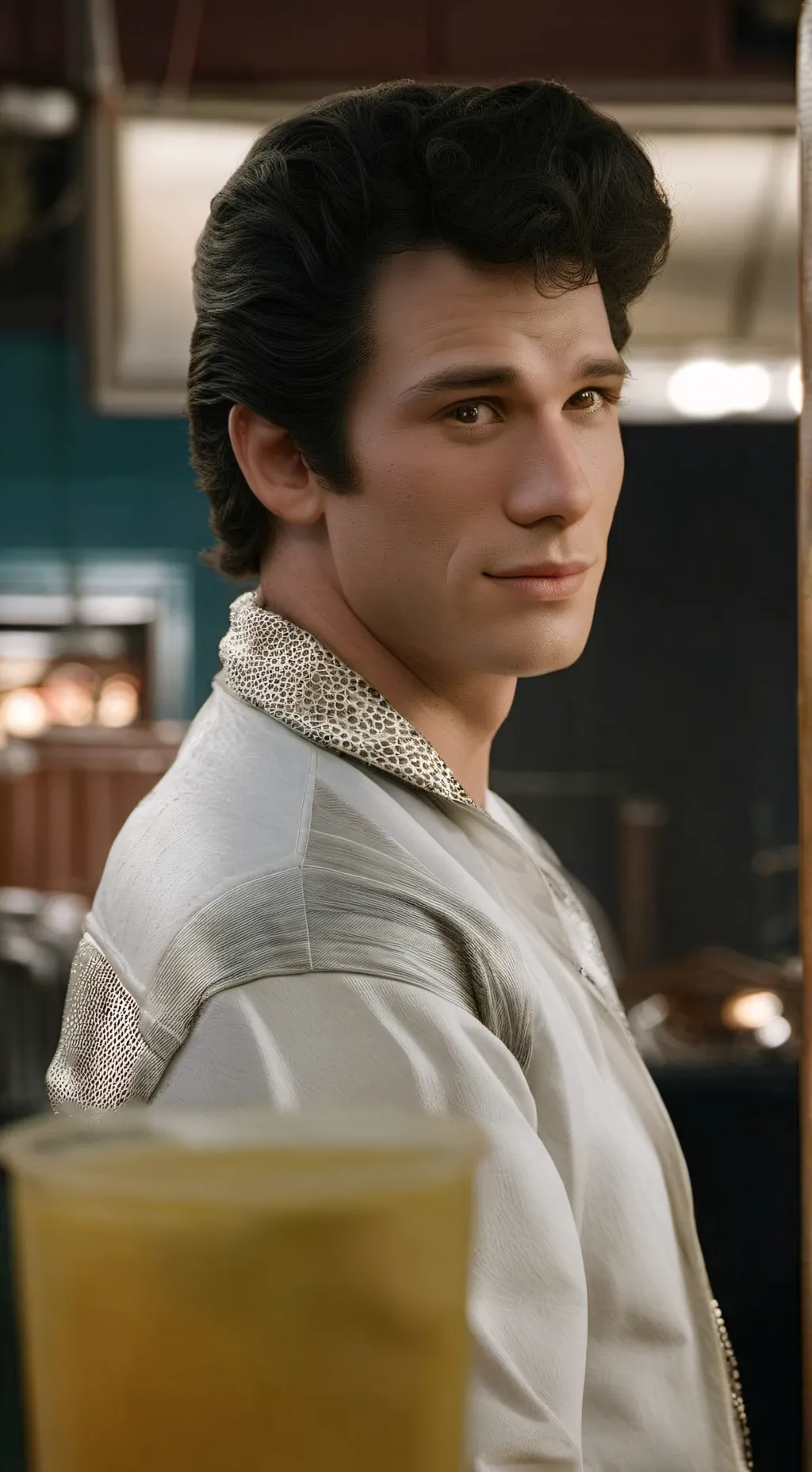 ai character: Grease background