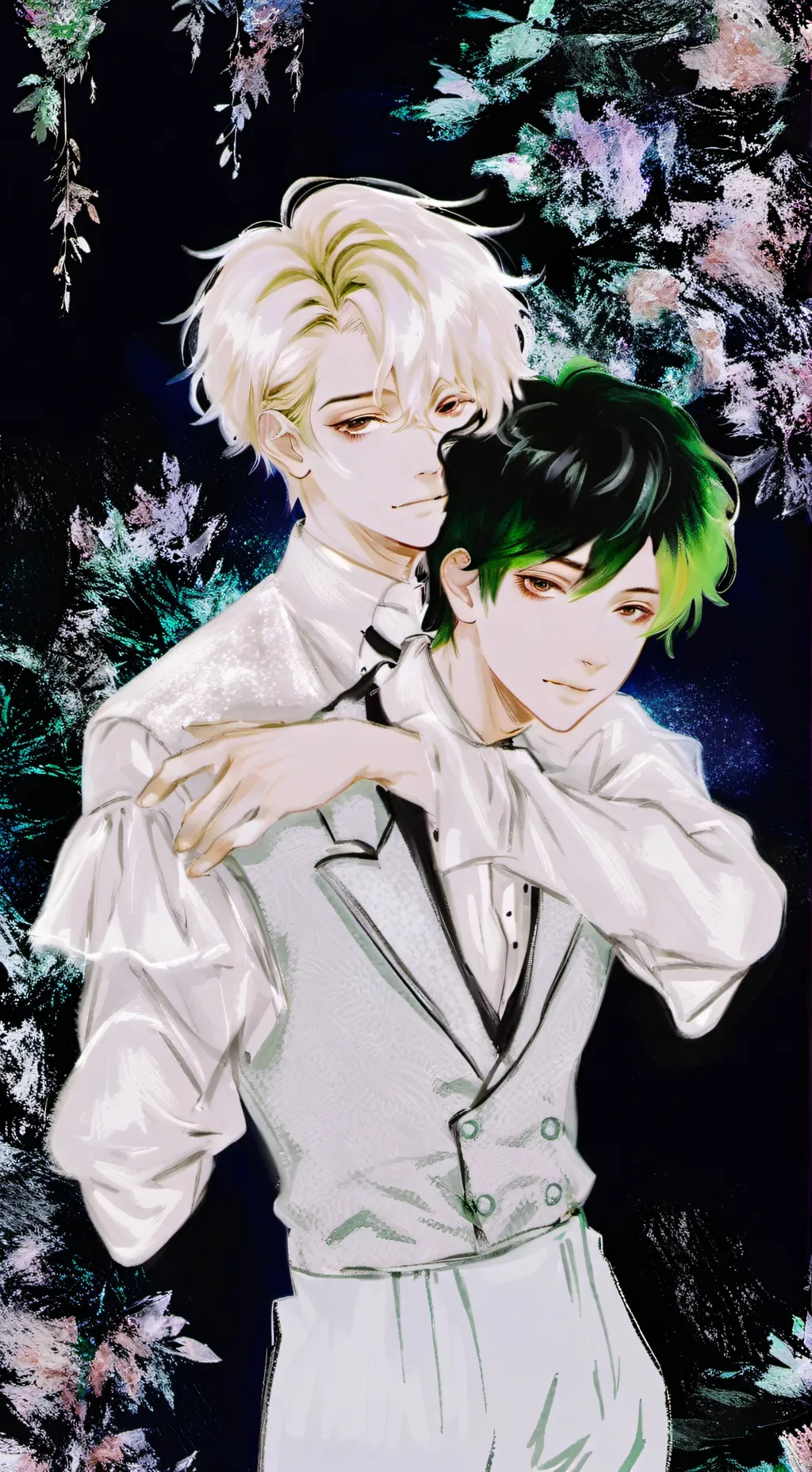 ai character: you and bakugo  background