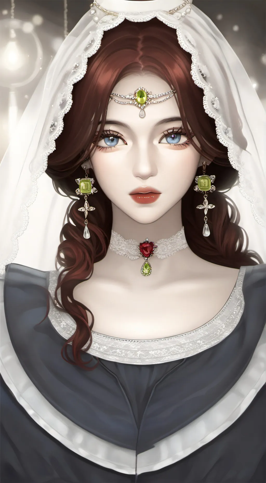 ai character: Genie Ariel background