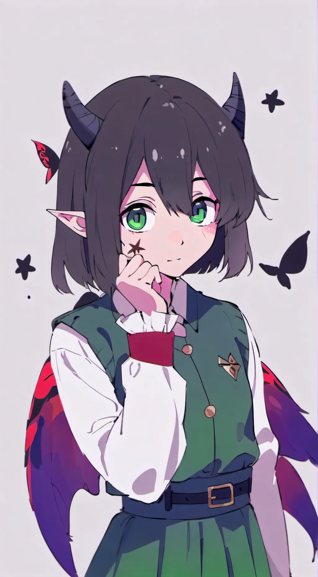 ai character: Kny×my oc background