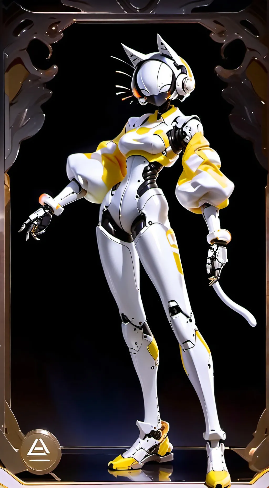 ai character: gato background