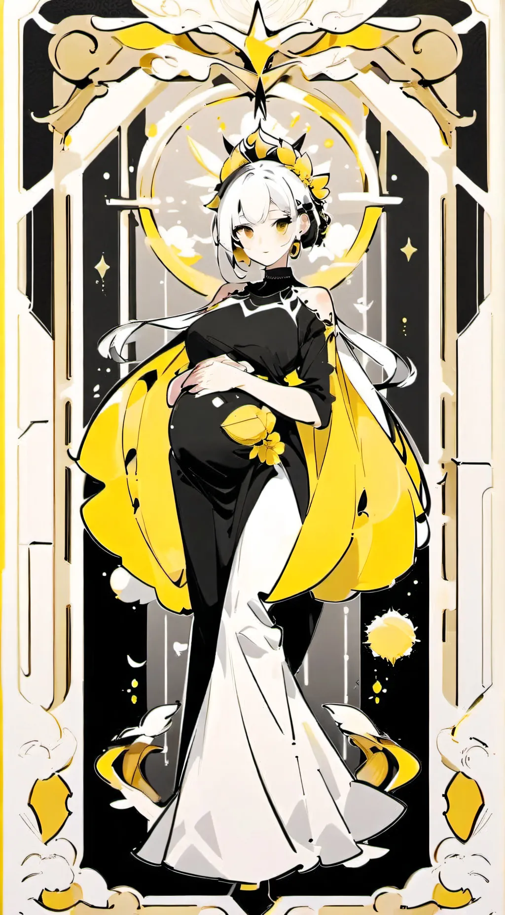 ai character: Stella background