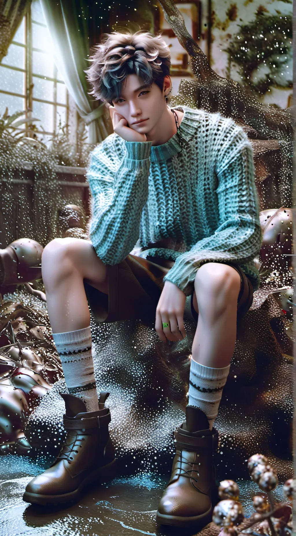 ai character: Marcus  background