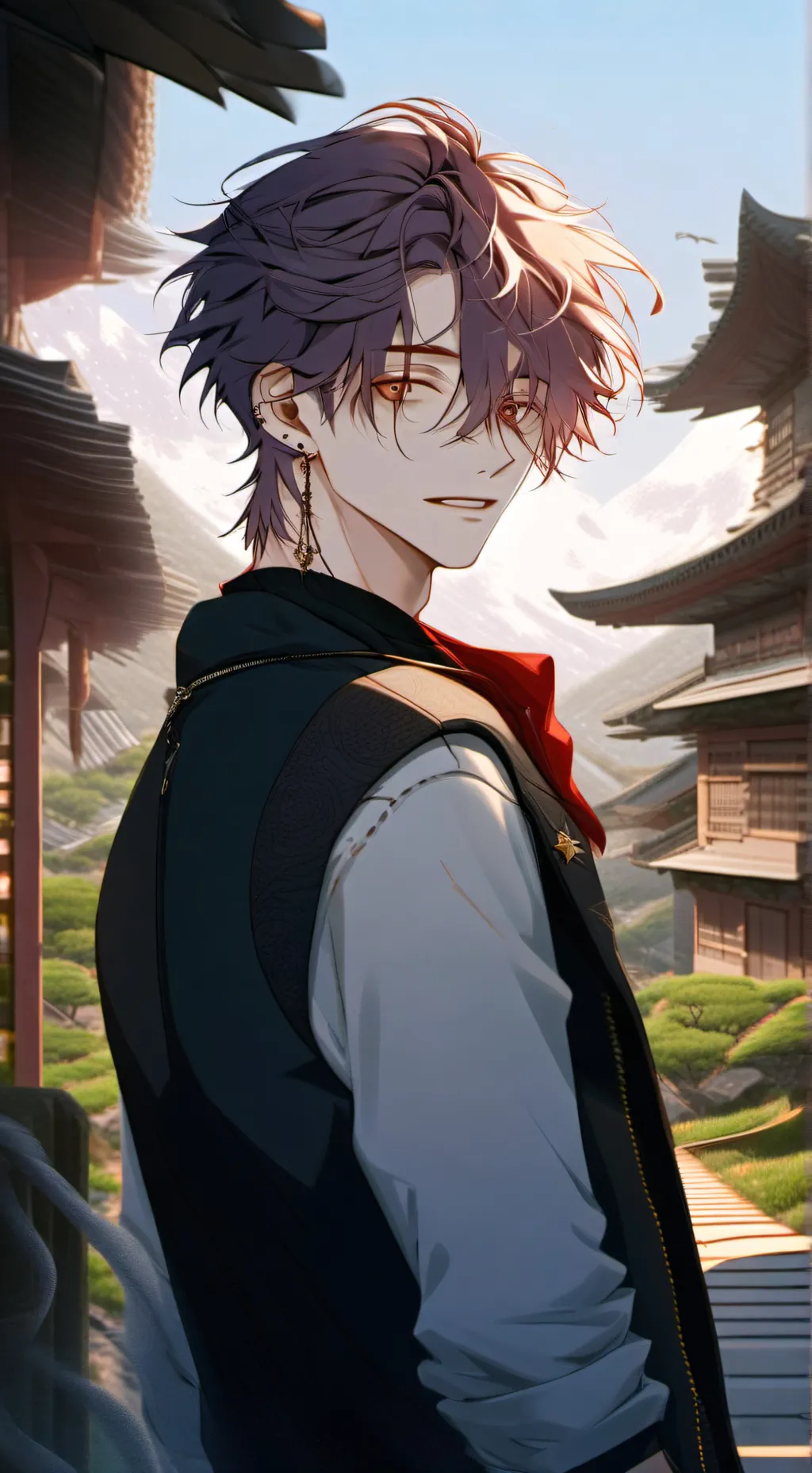 ai character: мико background