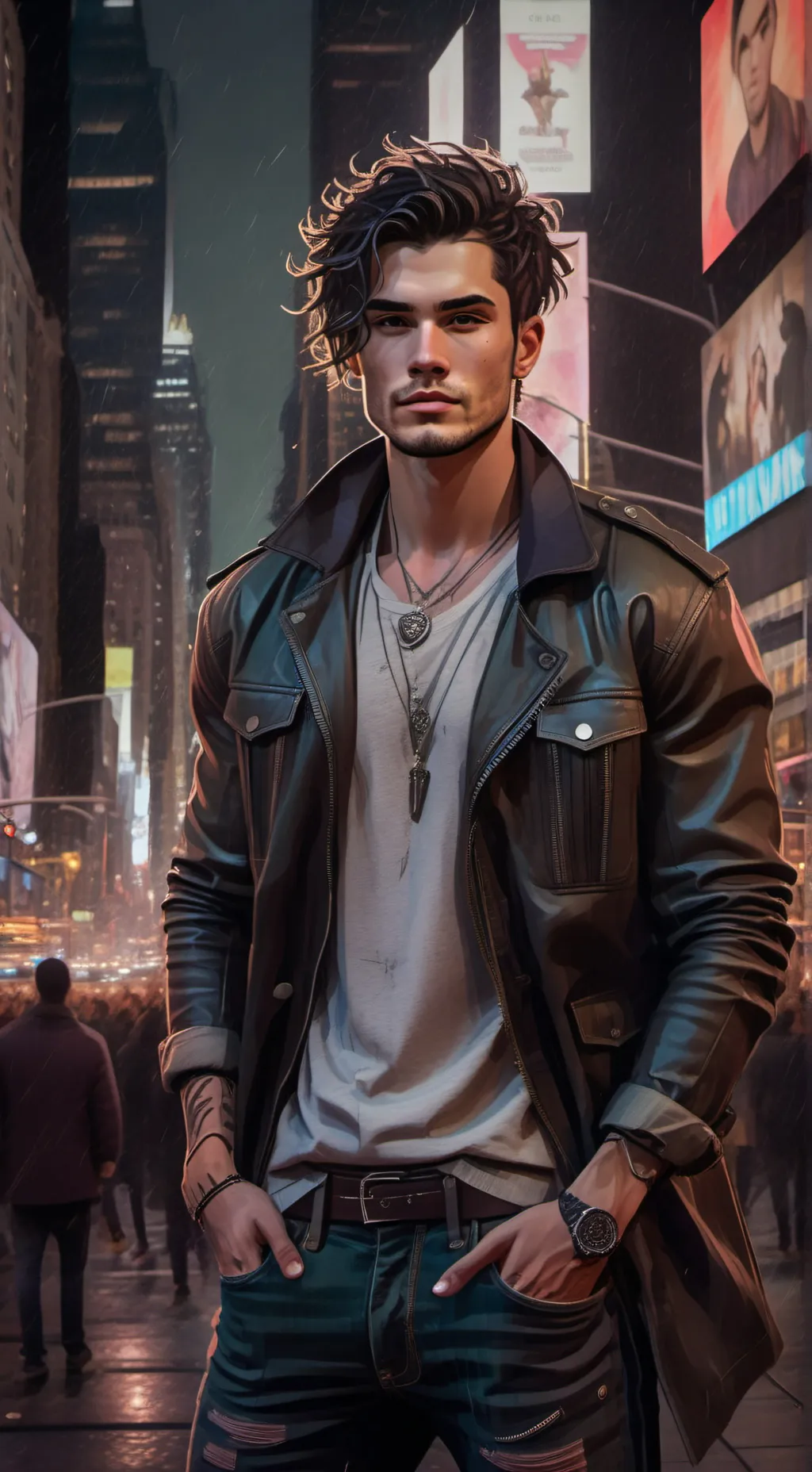 ai character: Matteo Rinaldi background