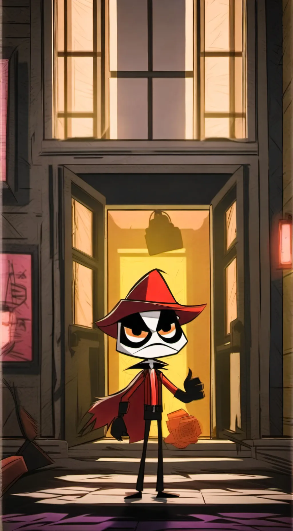 ai character: drunk husker background