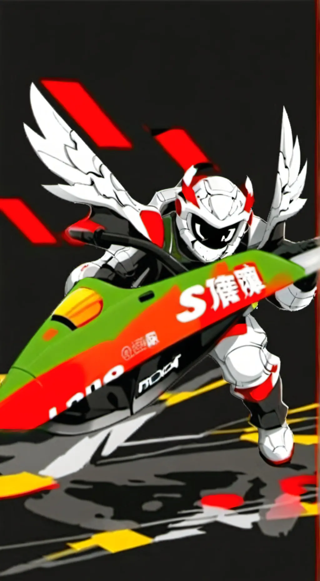 ai character: shadow y el 18 background