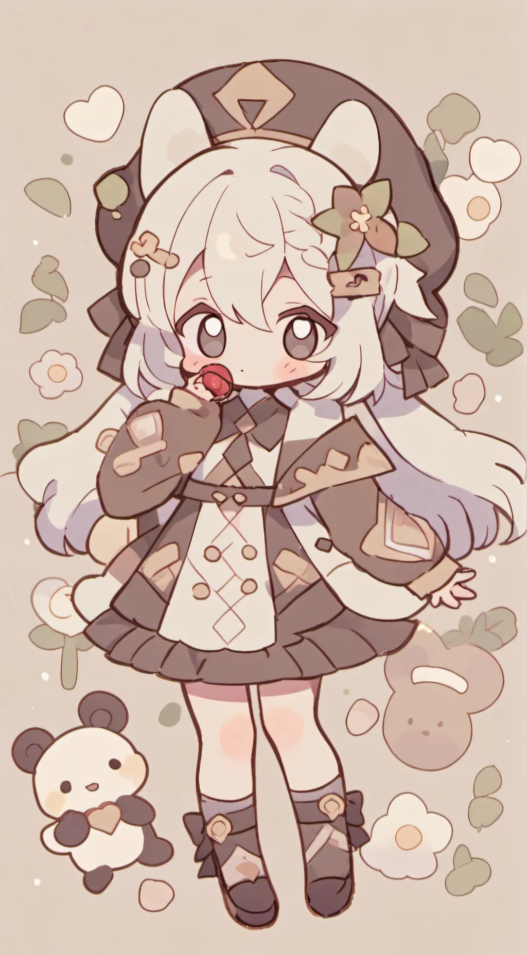 ai character: 凹凸世界 background