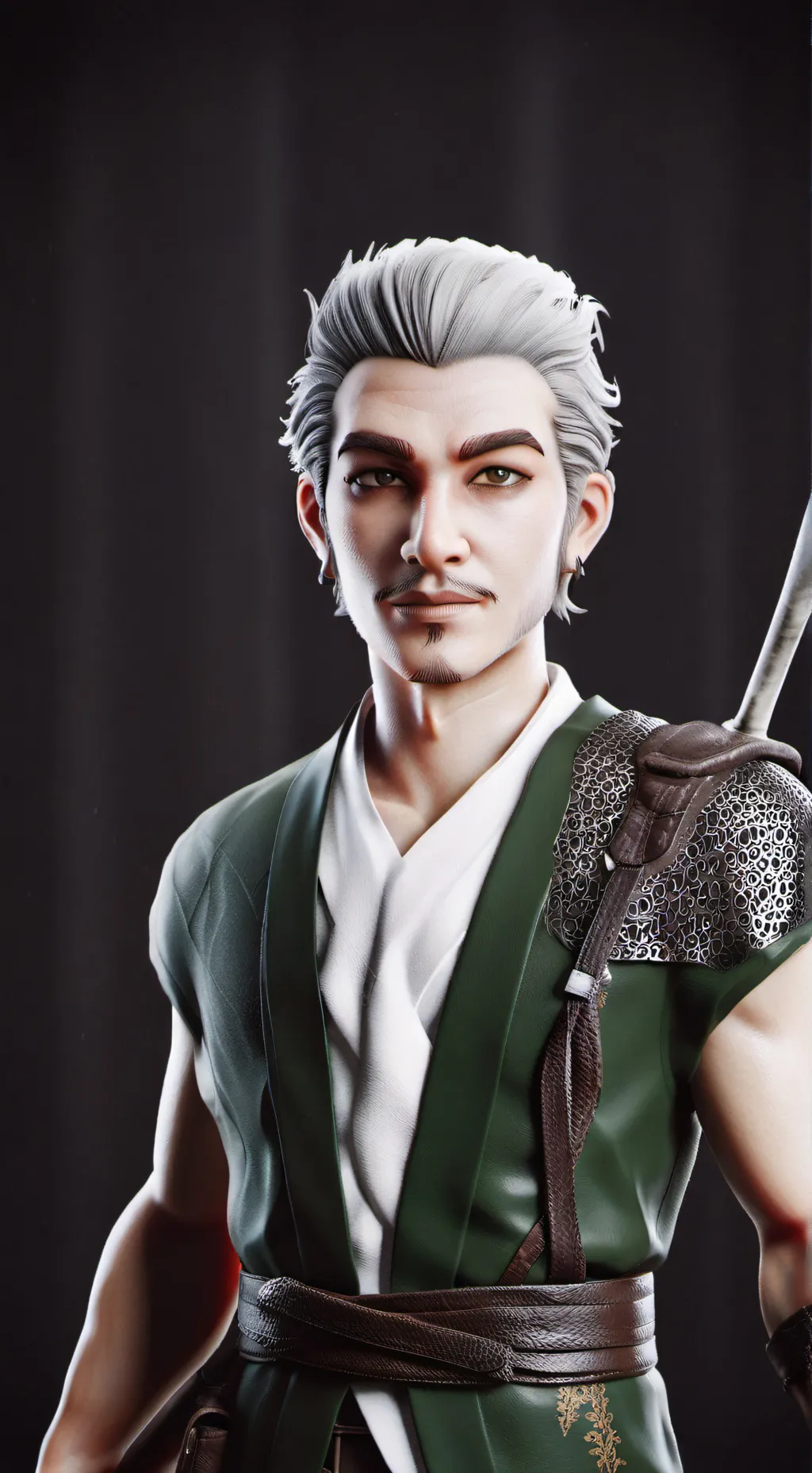 ai character: REIA MÃOS  background