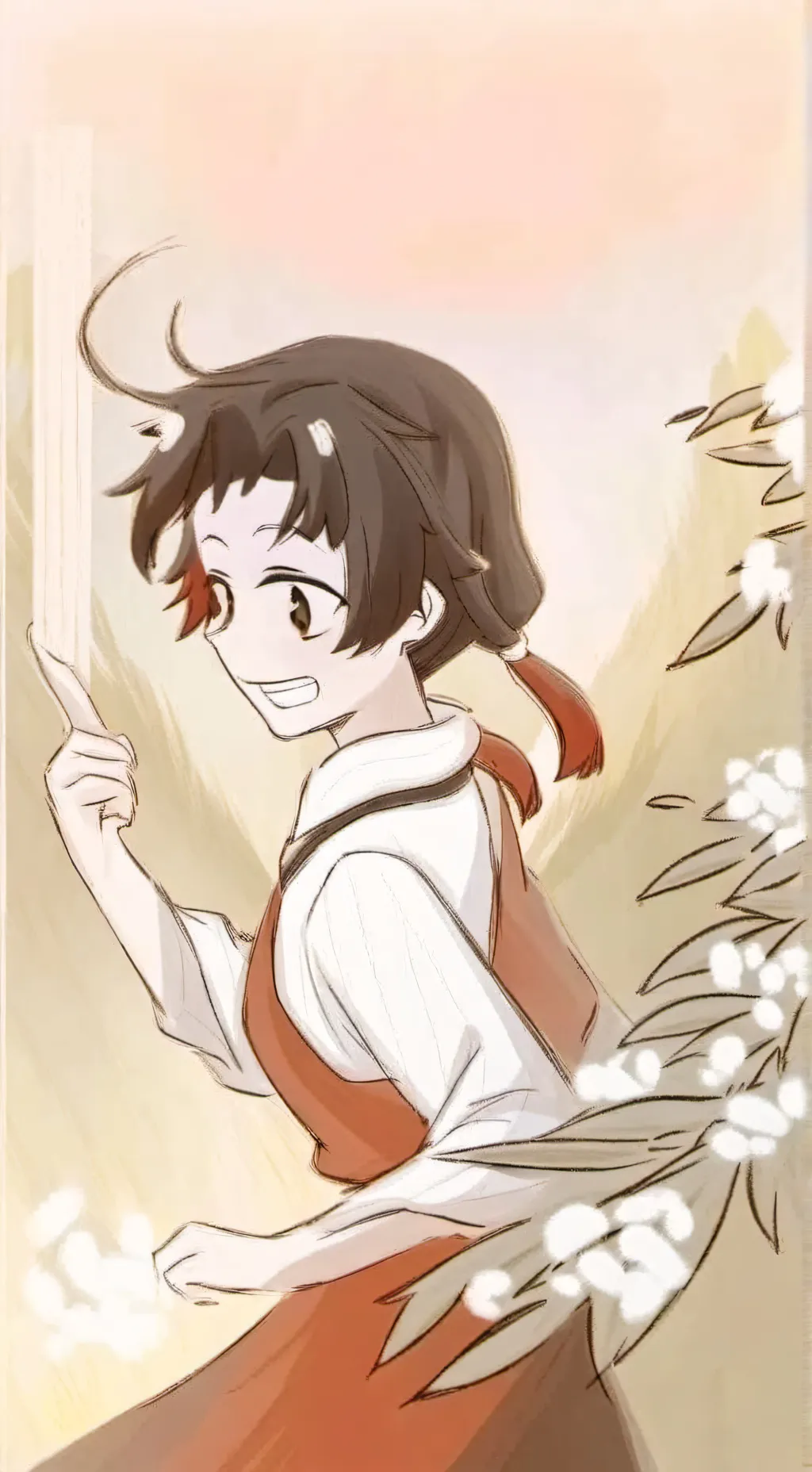 ai character: tanijro x kanao background