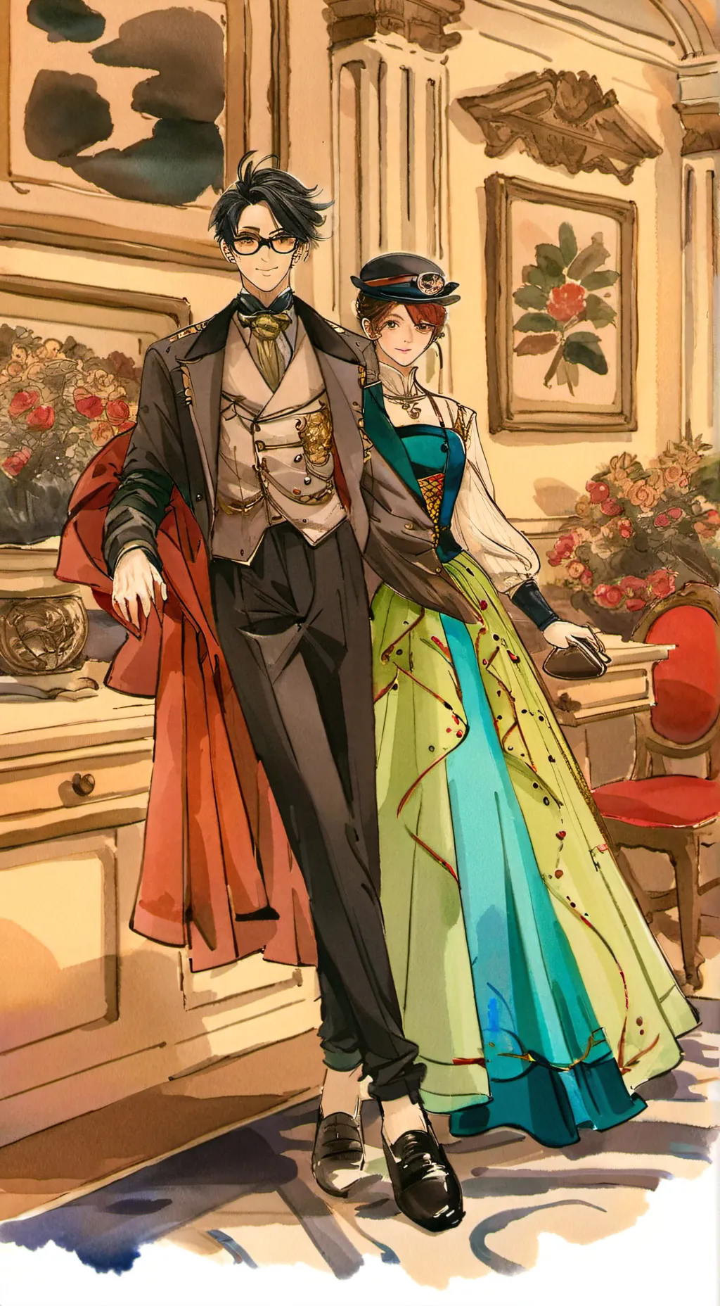 ai character: luca background