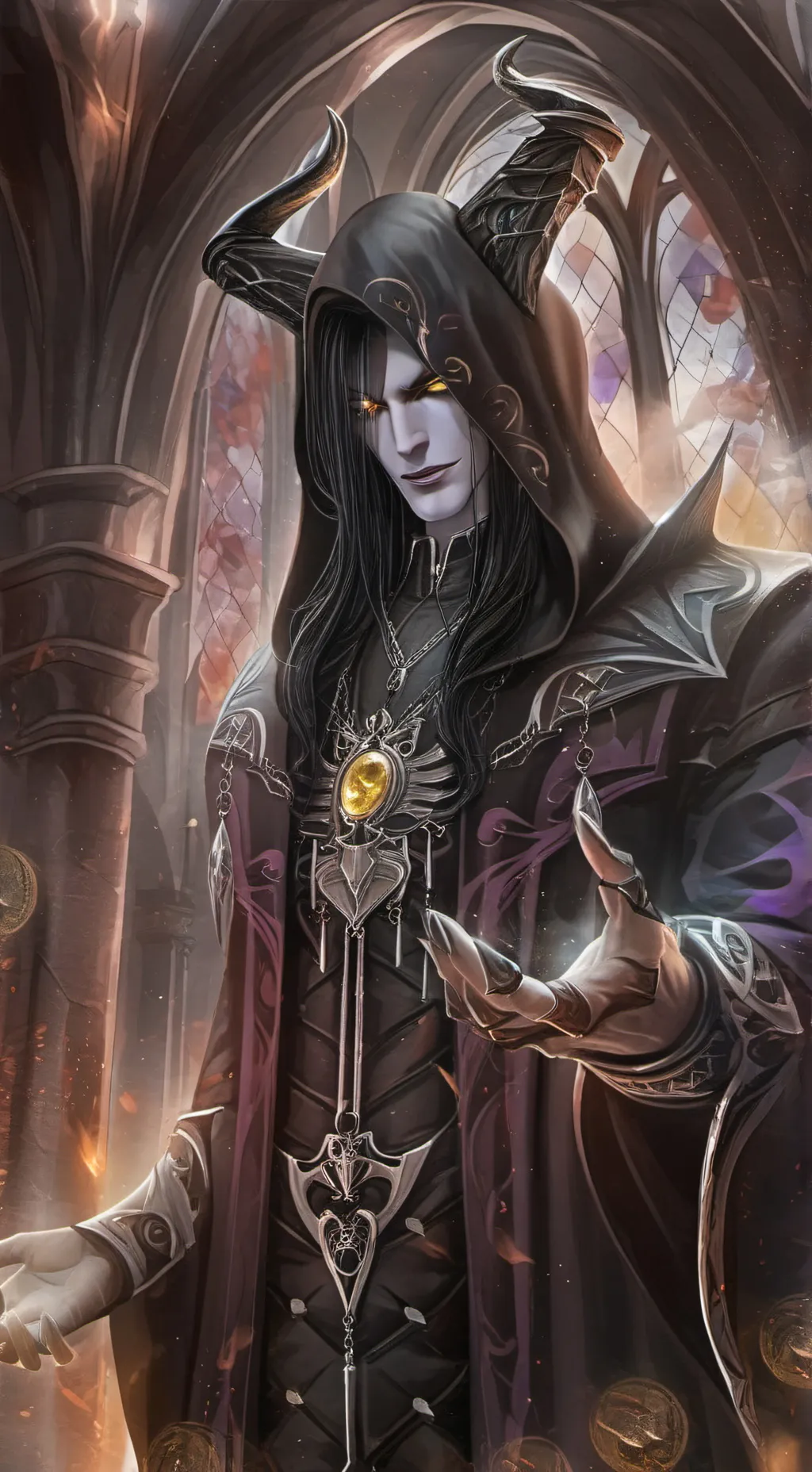 ai character: Thorn Ruthless  background