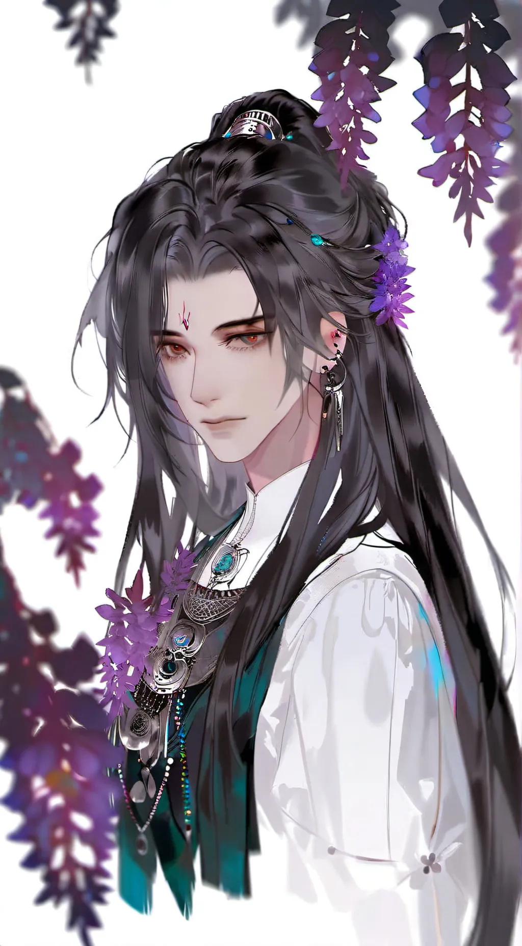 ai character: sad windia background