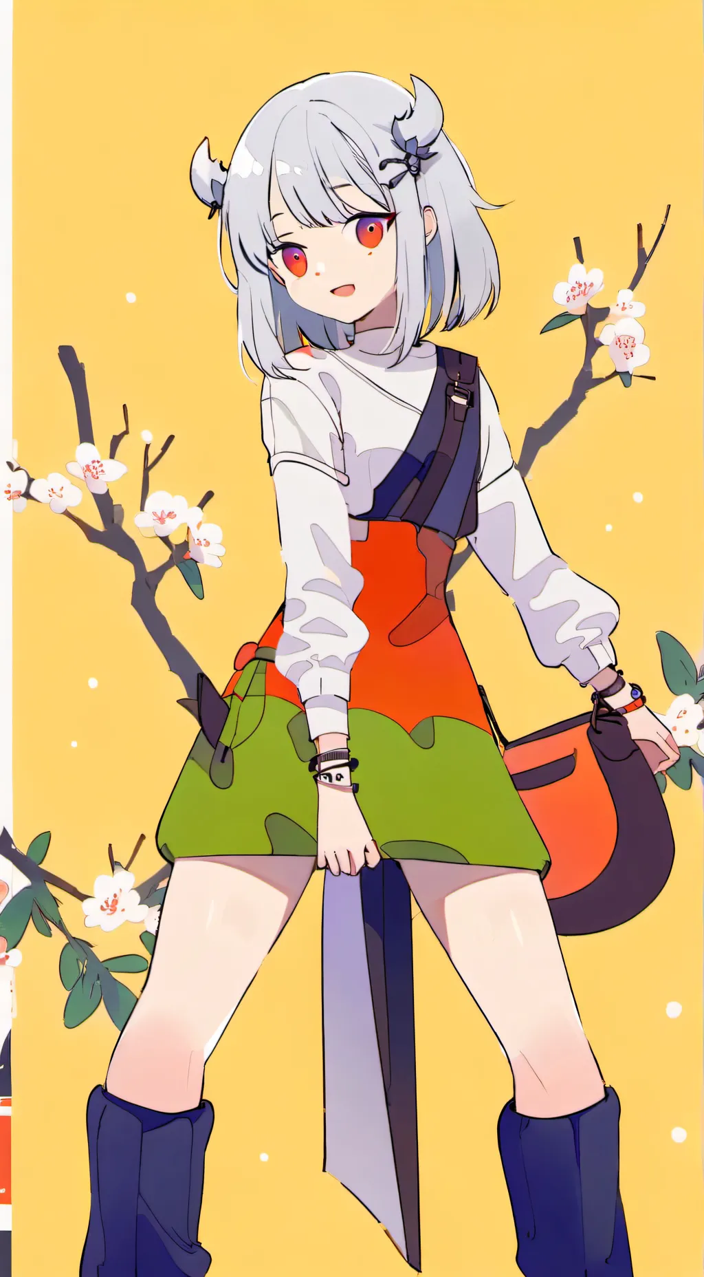 ai character: Mean girl  background