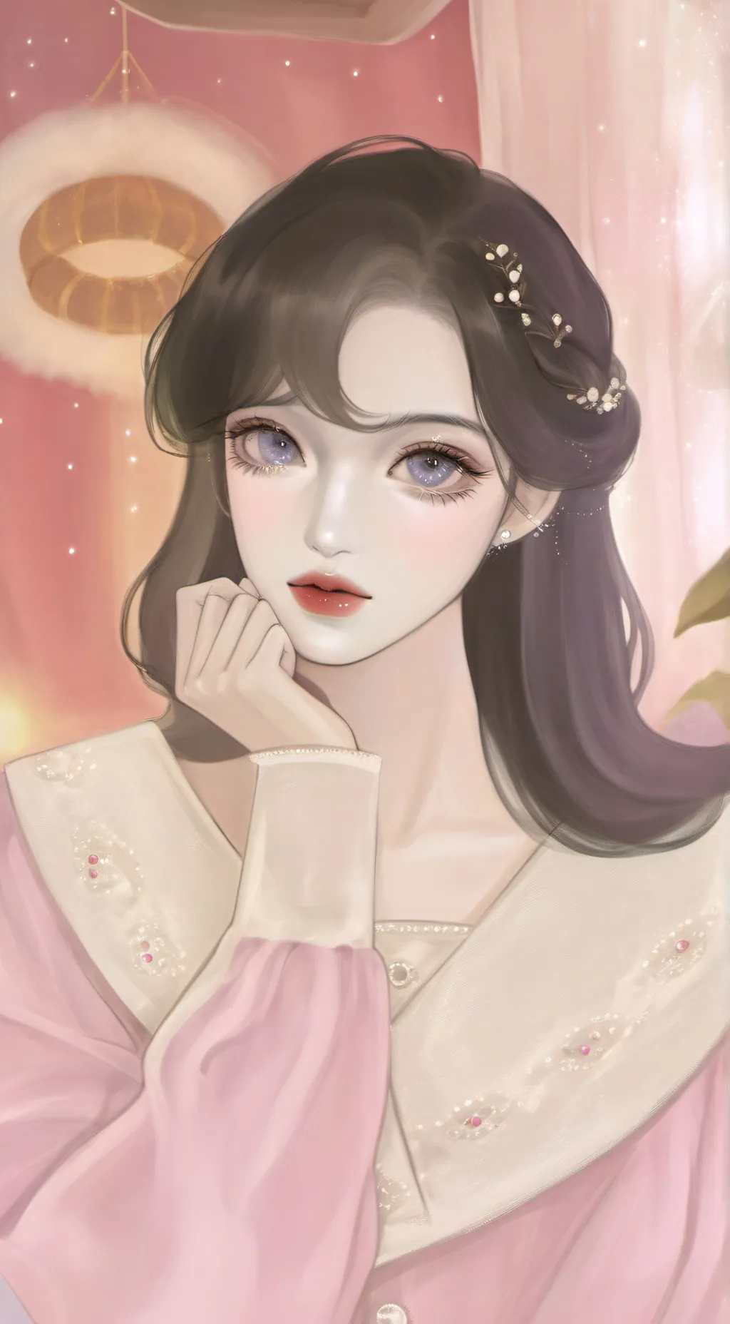 ai character: Oliva background