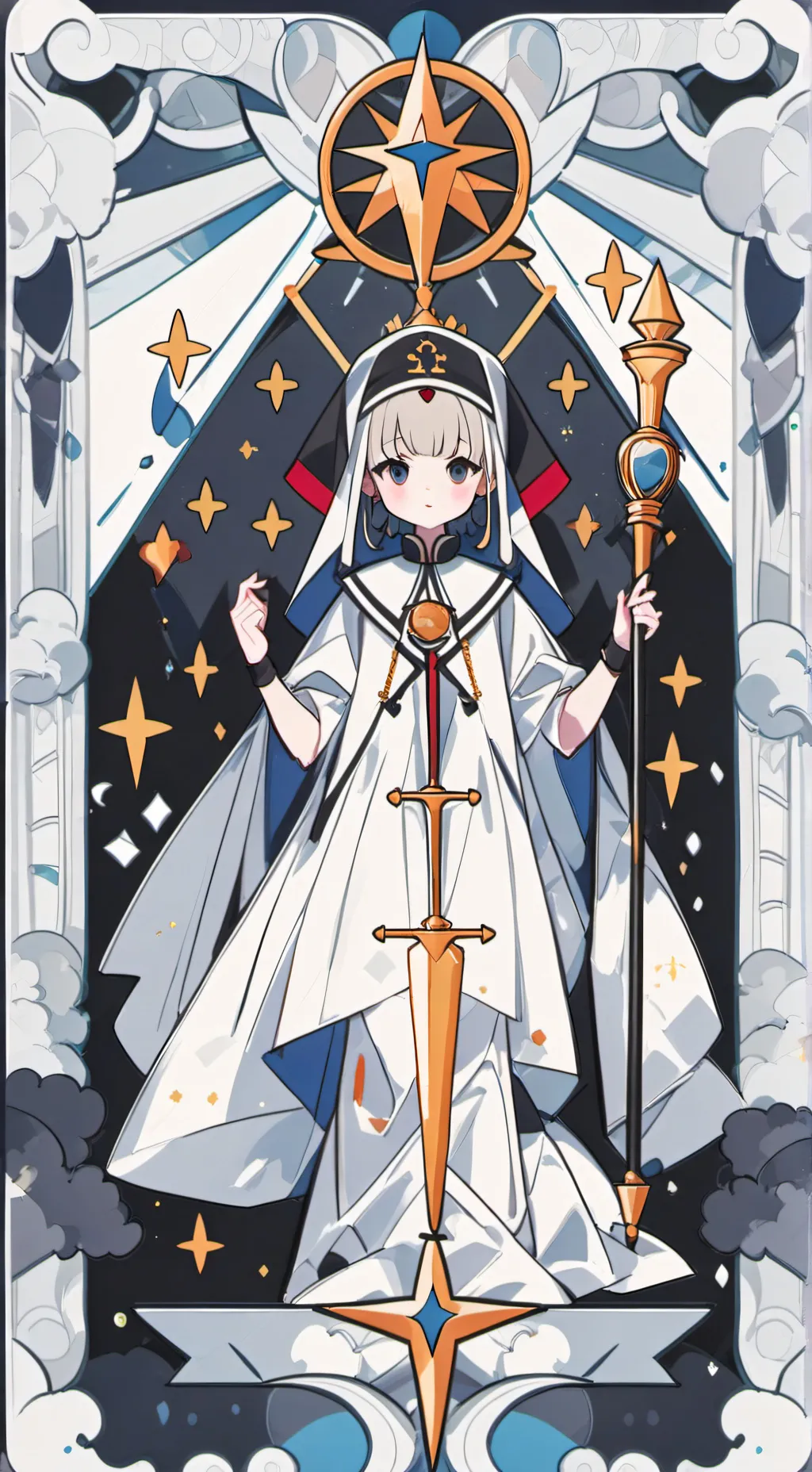 ai character: campamento MHA background