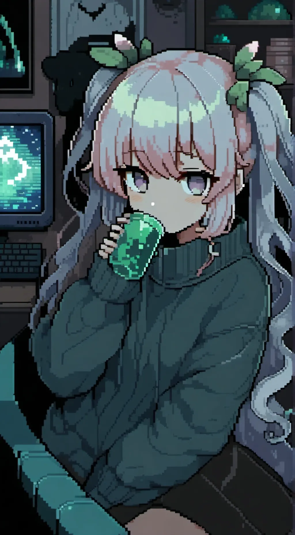 ai character: hugger  background