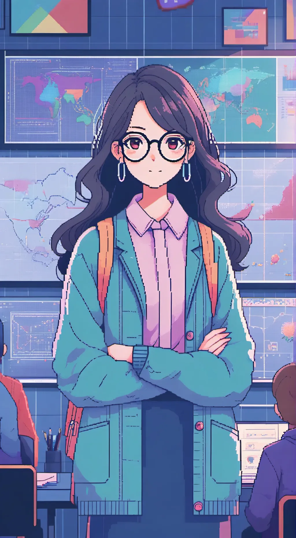 ai character: 6th Grade Pt5! 🌟 background