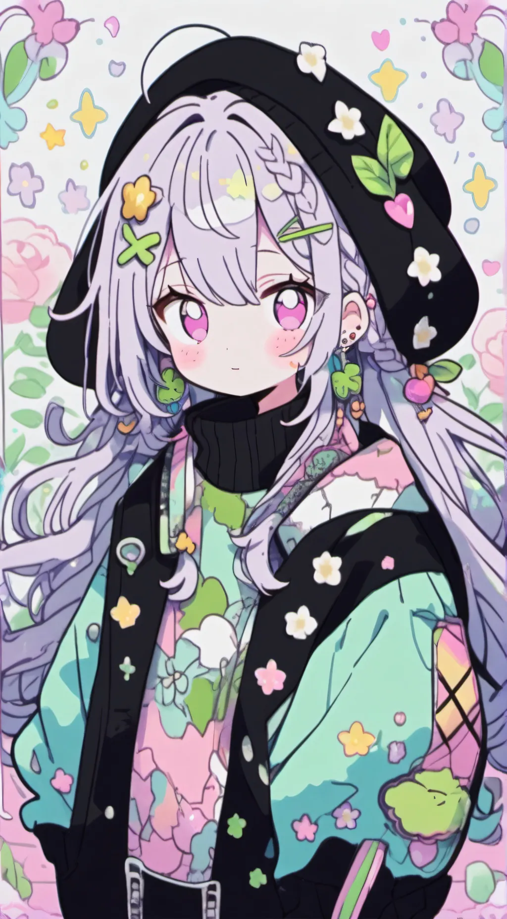 ai character: starving kitty background