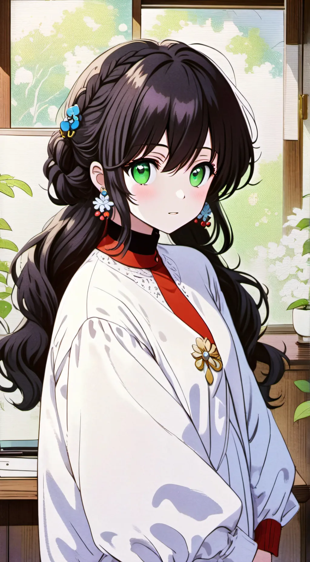 ai character: Marlx(church) background