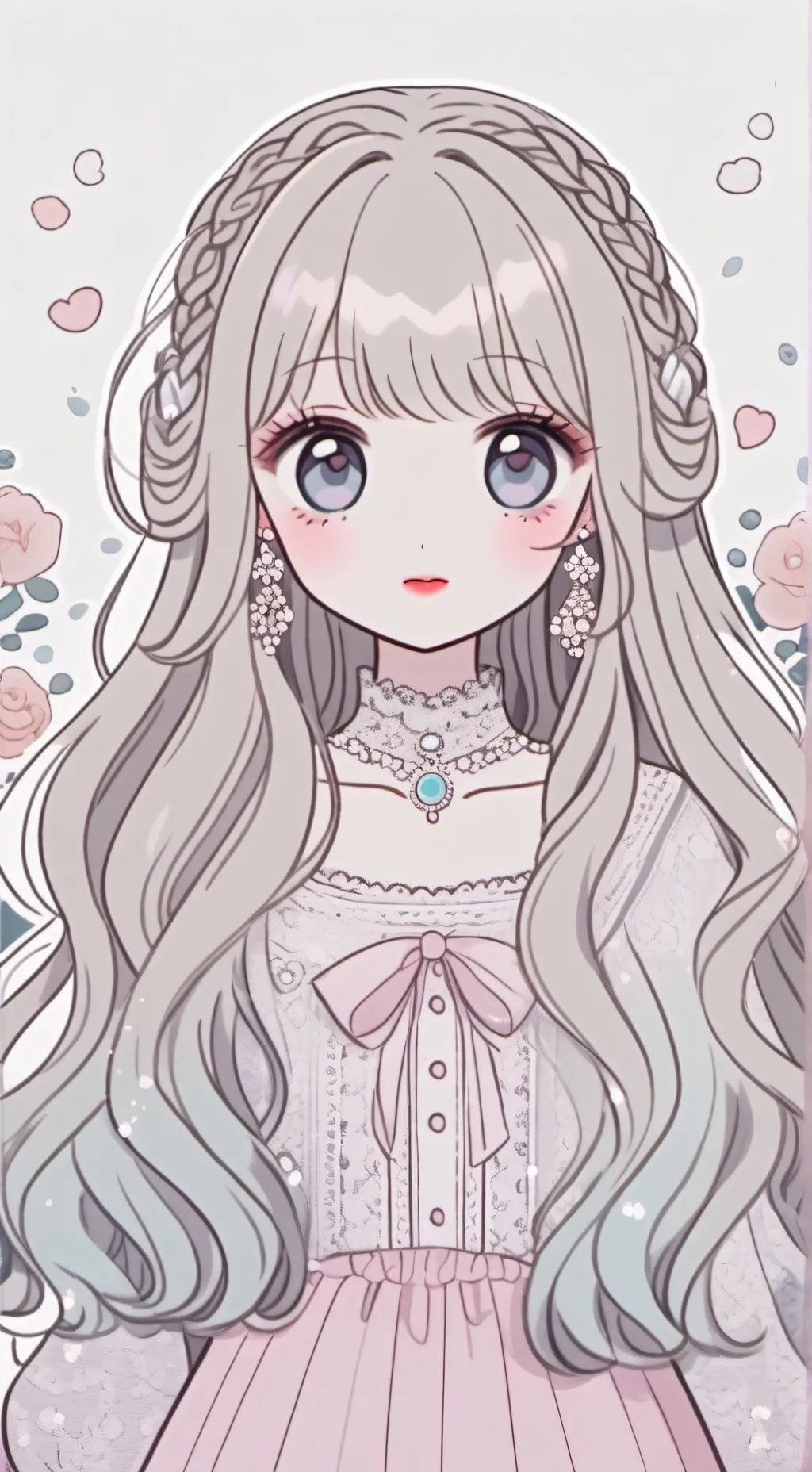 ai character: сестра background