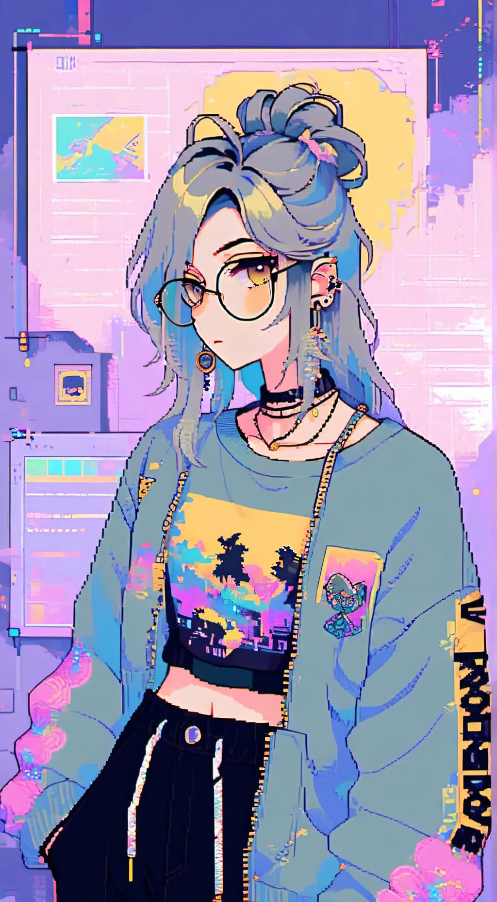 ai character: ~•Amity•~ background