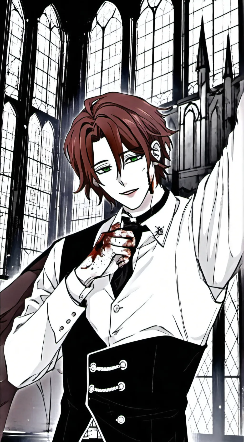 ai character: Kai~ background