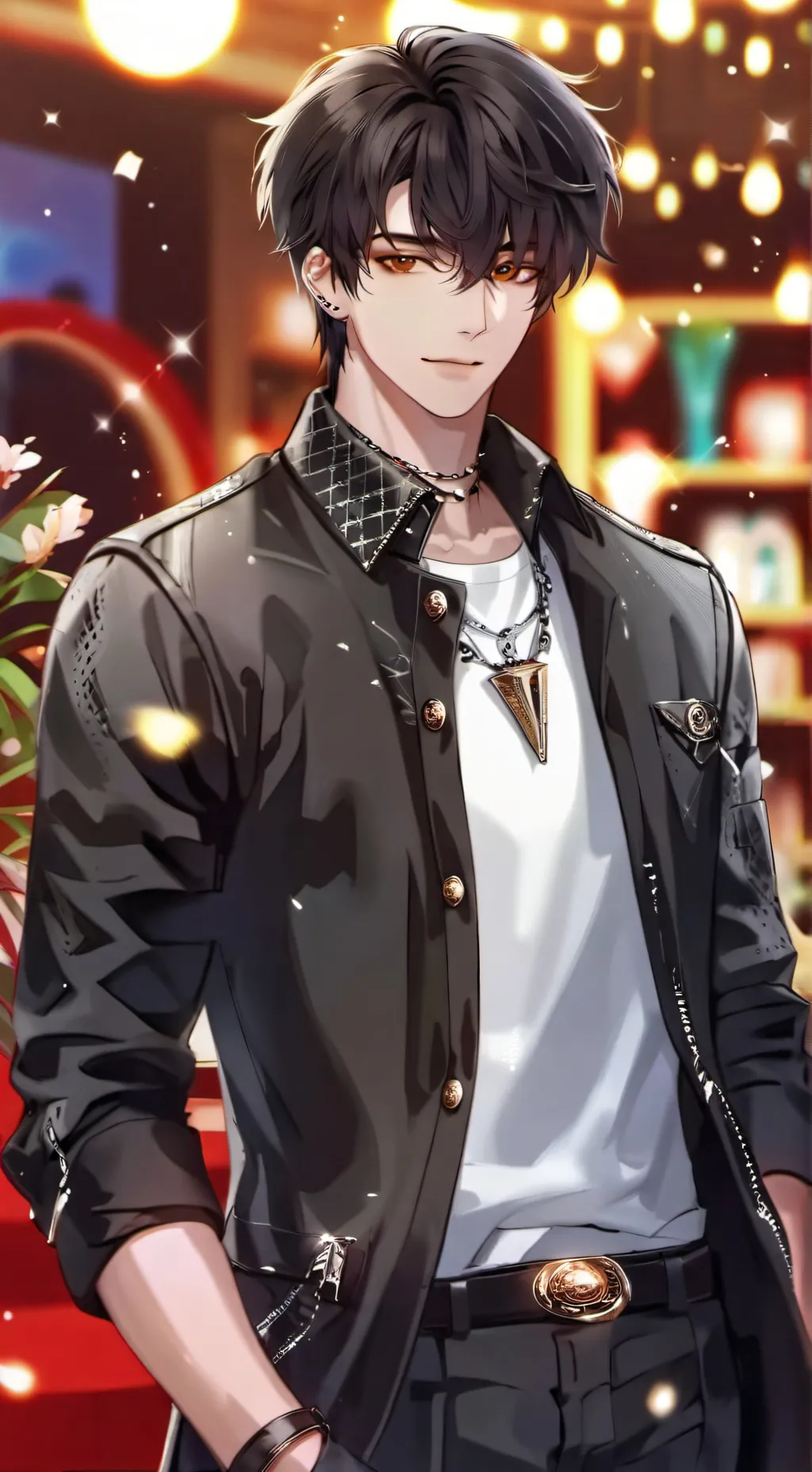 ai character: Liam✨ background