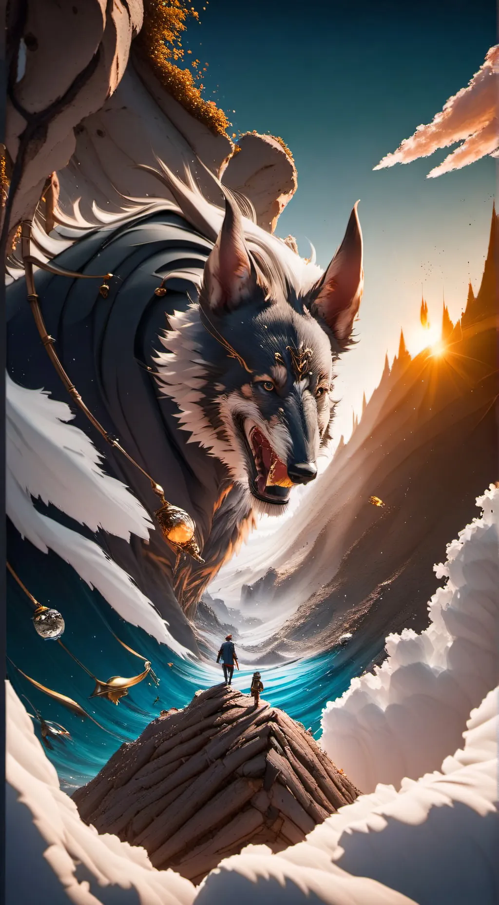 ai character: GAMA background