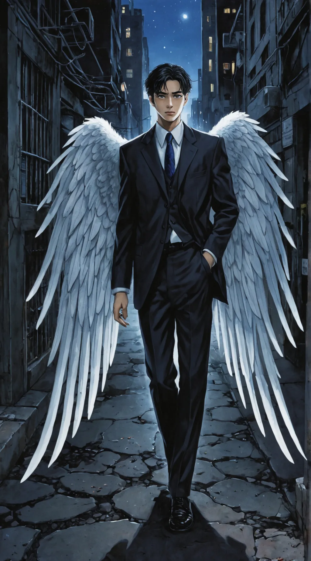 ai character: Lucien background