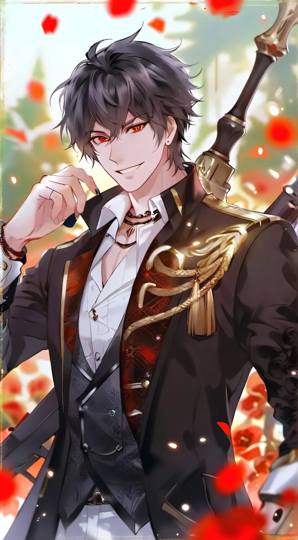 ai character: Damien King background