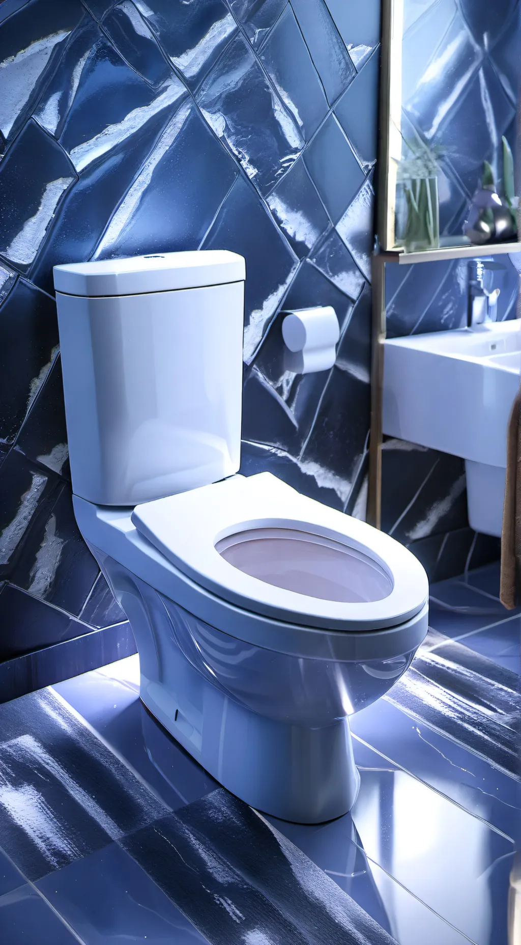 ai character: skibidi  background