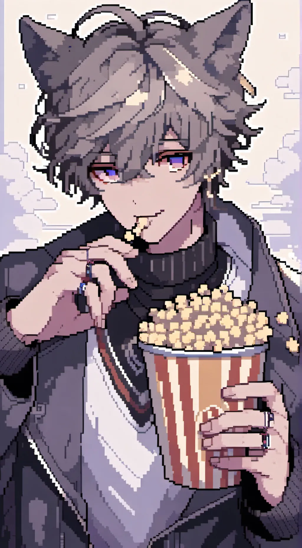 ai character: Carameló background