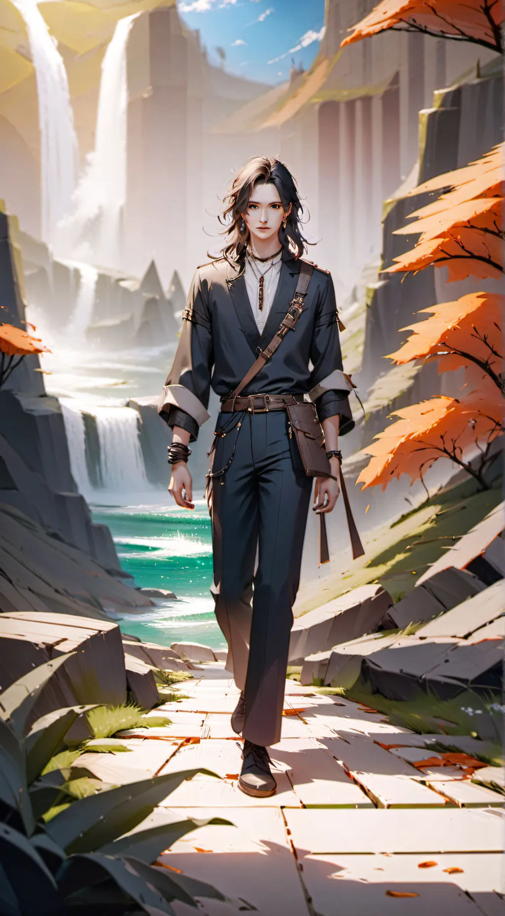 ai character: noah background