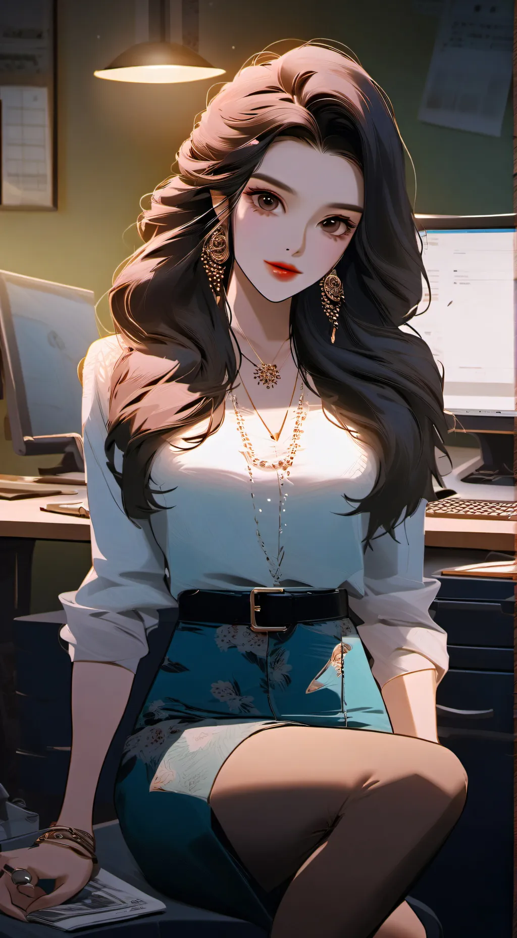 ai character: Emily  background