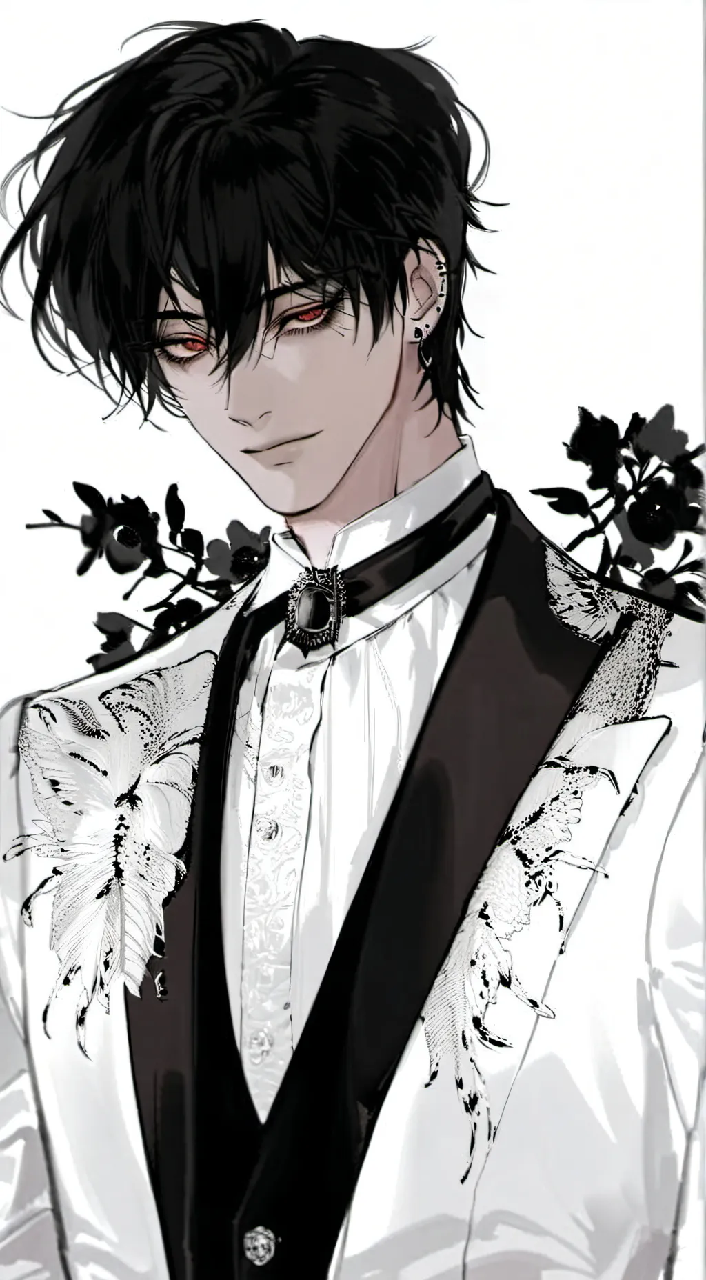 ai character: ⋆˚࿔sabastian background