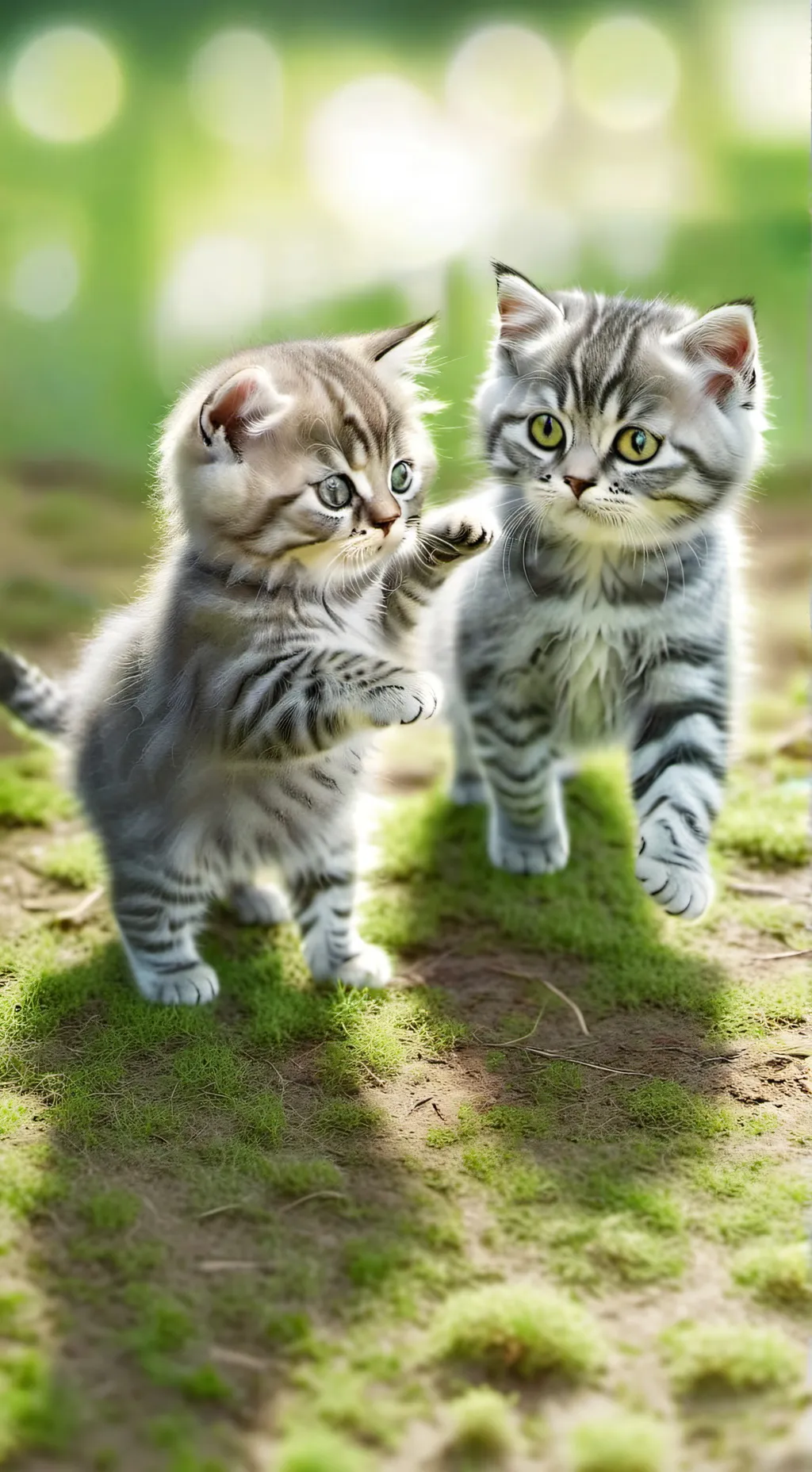 ai character: кошенята background