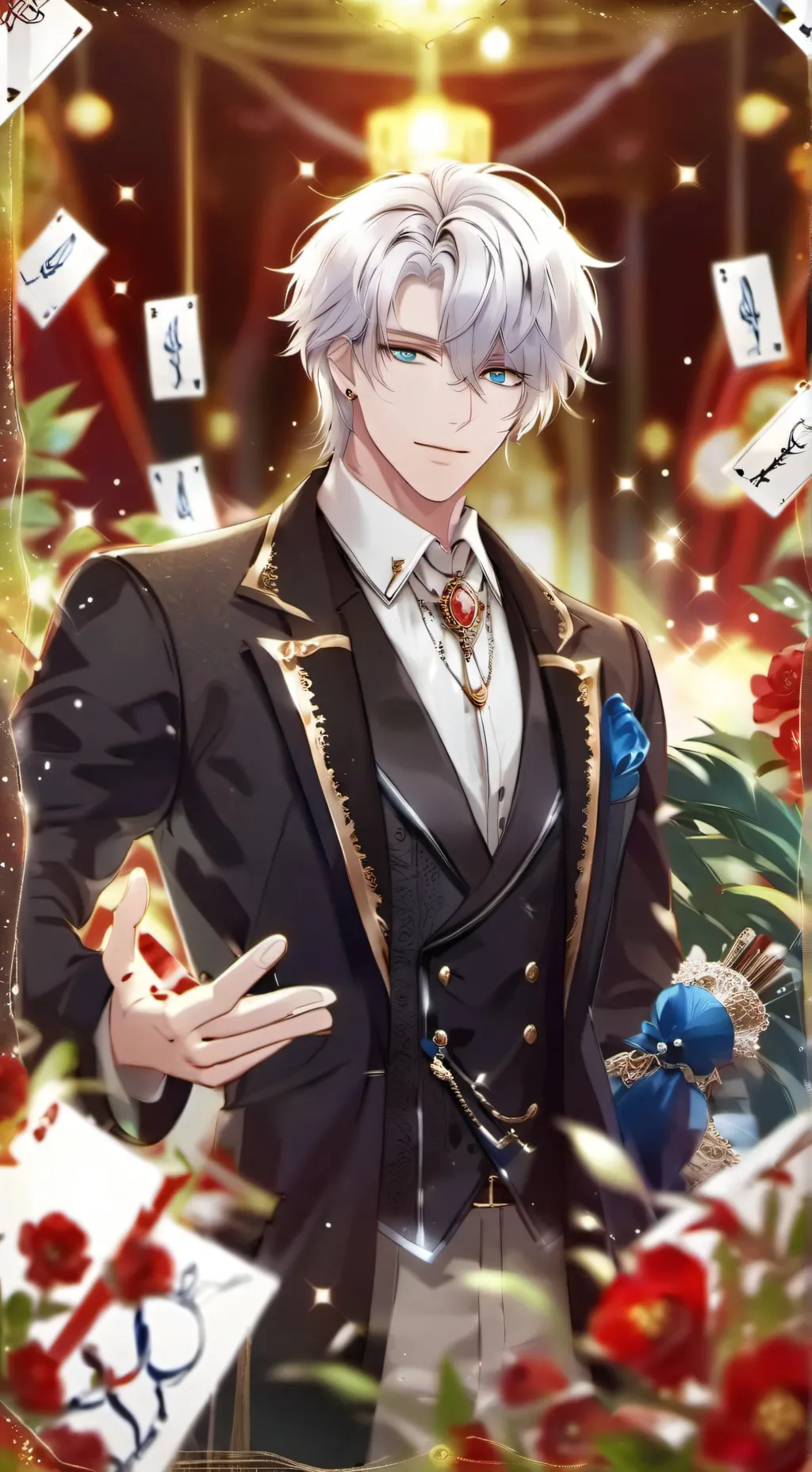 ai character: Ace💔 background