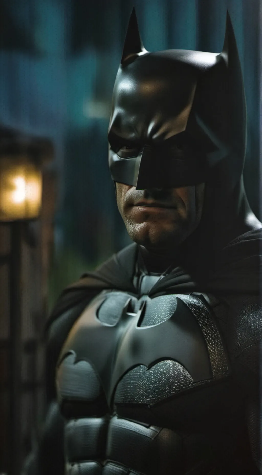 ai character: Batman (Batfleck) background