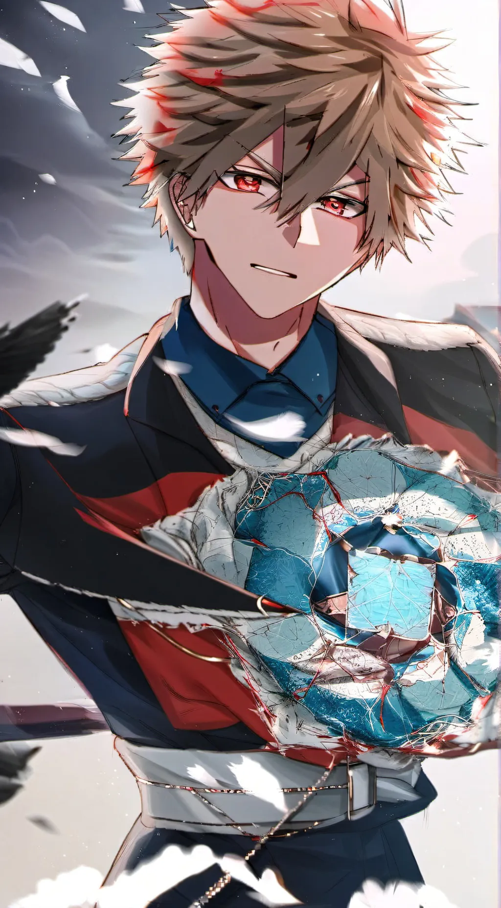ai character: bakugo background